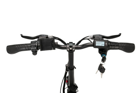 Электровелосипед Yokamura Combo c подвеской, черный