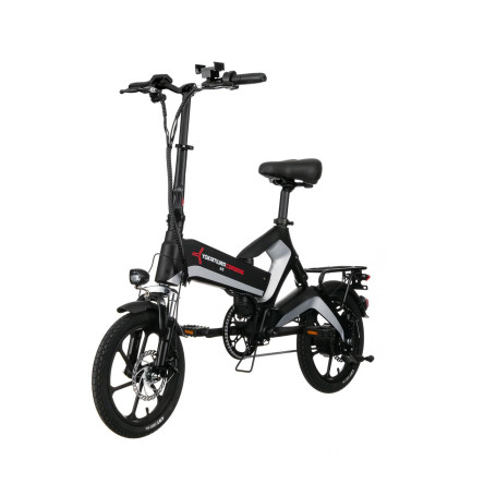 Электровелосипед Yokamura Combo c подвеской, черный