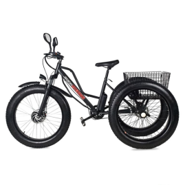 Трехколесный электровелосипед трицикл Jetson F26 BIZON (48V12Ah)