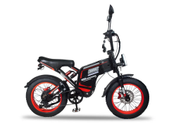 Электровелосипед Minako Apex красный