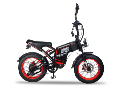 Электровелосипед Minako Apex красный 