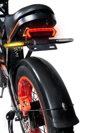 Электровелосипед Minako Apex красный 