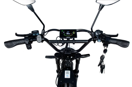 Электровелосипед Minako Apex красный 