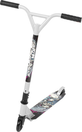 Самокат трюковый Bradex, колеса 100 мм, белый
