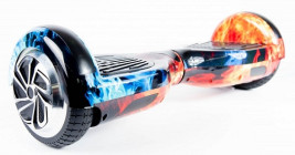 Гироскутер Smart Balance Wheel 6.5 дюймов с APP приложением, огонь и вода