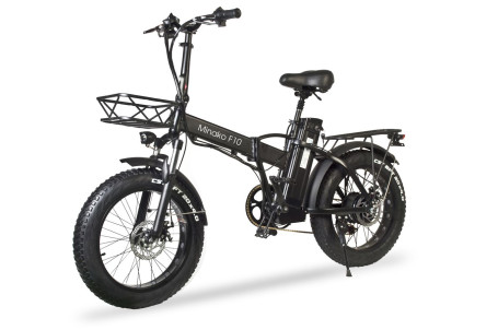 Электровелосипед Minako F10 спицы, черный