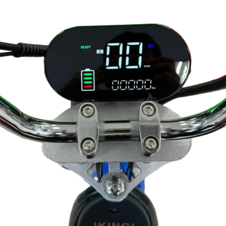 Электрический скутер Ikingi X1 PRO синий