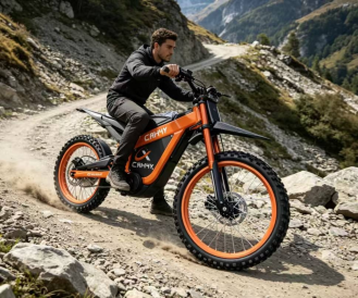 Электромотоцикл GT-FX-10 оранжевый