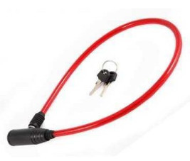 Замок на электросамокат 5мм/60мм