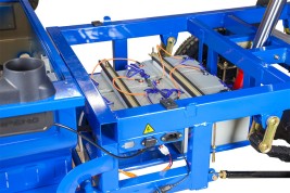 Грузовой электрический трицикл Rutrike D5 1700 гидравлика (60V1200W) серый