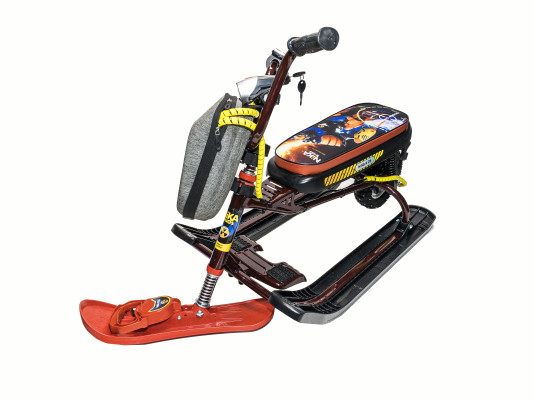 Детский электроснегокат Cityroller C1 (SnowDrive), красный