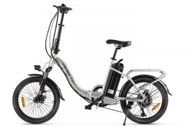 Электровелосипед  VOLTECO FLEX UP серебро