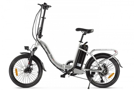Электровелосипед  VOLTECO FLEX UP серебро