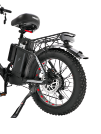 Электровелосипед Minako F11 Dual, черный