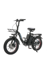 Электровелосипед Minako F11 Dual, черный