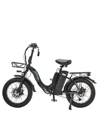 Электровелосипед Minako F11 Dual, черный