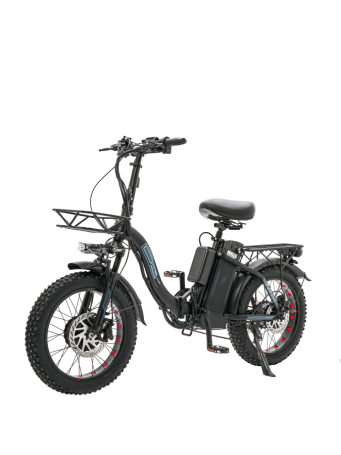 Электровелосипед Minako F11 Dual, черный