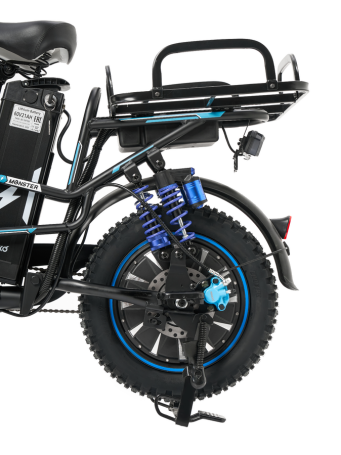 Электровелосипед Minako Monster PRO 21Ah с корзиной и багажником