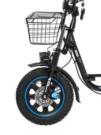 Электровелосипед Minako Monster PRO 21Ah с корзиной и багажником