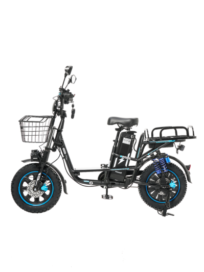 Электровелосипед Minako Monster PRO 21Ah с корзиной и багажником