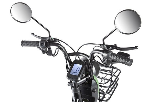 Электротрицикл Rutrike Пилот, зеленый