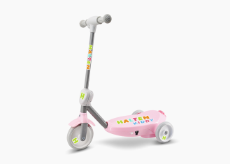 Электросамокат Halten Kiddy, розовый