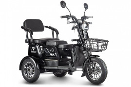 Электротрицикл Rutrike Бумеранг, черный