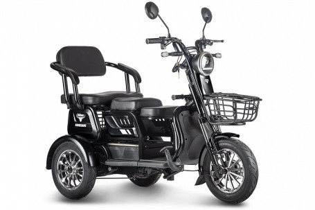 Электротрицикл Rutrike Бумеранг, черный