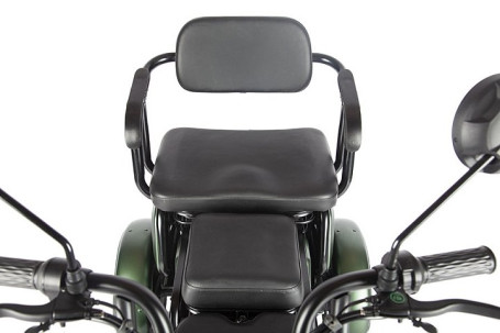 Электротрицикл Rutrike Бумеранг, черный