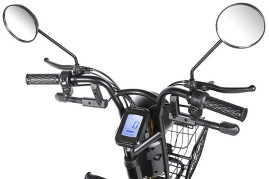 Электротрицикл Rutrike Бумеранг, черный