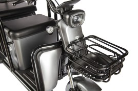 Электротрицикл Rutrike Экипаж, серый