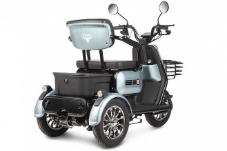 Электротрицикл Rutrike Патрон, черный