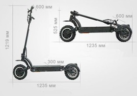 Электросамокат Dualtron Raptor