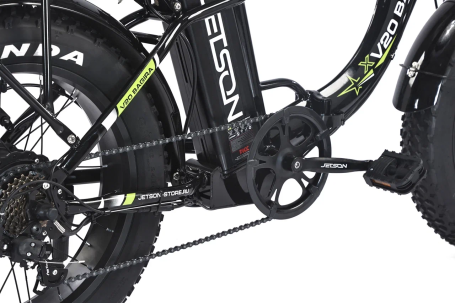 Электровелосипед Jetson V20 BAGIRA 750W (48V13Ah) черный