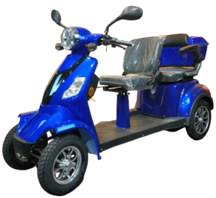 Электроскутер четырехколесный двухместный Syccyba 4rike X2 1000W 60V 20Ah