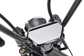 Электроскутер WHITE SIBERIA MINI R 1200W, черный