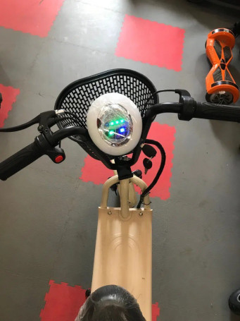 Электроcамокат GT C1, белый