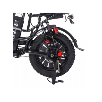 Электровелосипед Jetson Monster CROSS (60V30Ah) (упрощённая версия, круглый дисплей) 