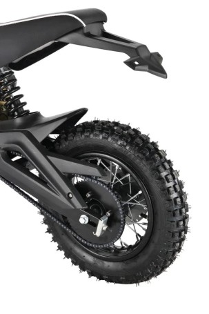 Электромотоцикл WHITE SIBERIA SOCHI 1300W, красный