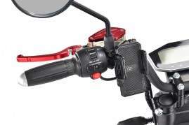 Электроскутер WHITE SIBERIA PRO CITYCOCO 2500W, черный