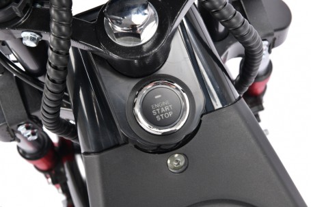 Электроскутер WHITE SIBERIA PRO CITYCOCO 2500W, красный